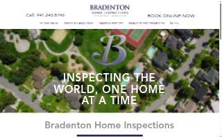 Bradenton Home Inspections website