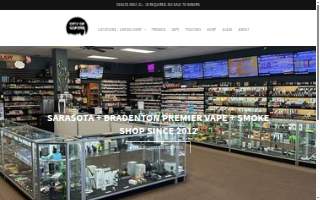 CITY OF VAPORS VAPE SHOP & SMOKE SHOP SRQ Sarasota & Bradenton website