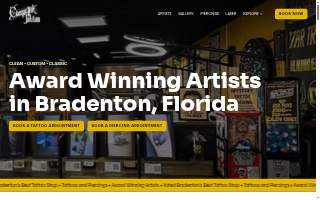 Classic Ink Tattoo Studio website