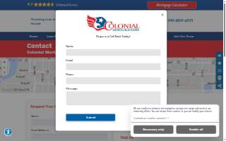 Colonial Mortgage Corp. of Bradenton website