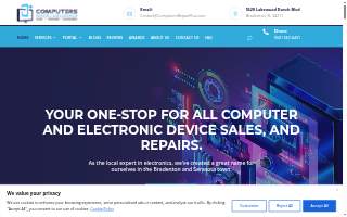 Computers Repair Plus Electronics website
