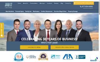 Jodat Law Group of South Bradenton website