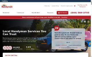 Mr. Handyman serving Sarasota and Bradenton website