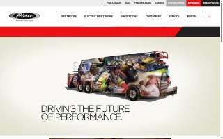 Pierce Manufacturing Inc. website