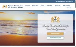 Shannon Funeral Home website