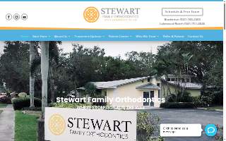 Stewart Family Orthodontics of Bradenton website