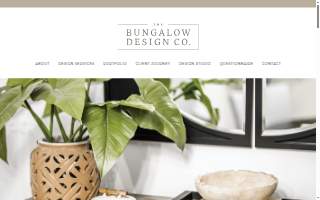 The Bungalow Design Co. website