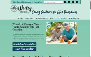 Worley Elder Law of Bradenton website