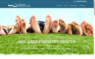 Bay Area Podiatry Center website