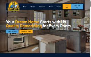Bay City Remodeling & Bathrooms LLC website