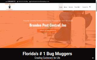 Brandon Pest Control, Inc. website