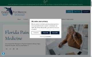 Florida Pain Medicine website