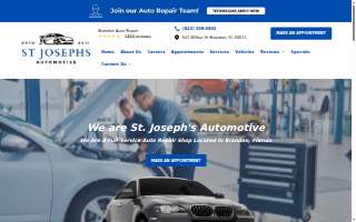 St.Josephs Automotive website