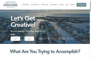 Find Your Paradise website