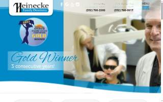 Heinecke Family Dentistry website
