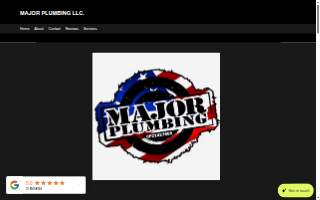 Major Plumbing LLC website
