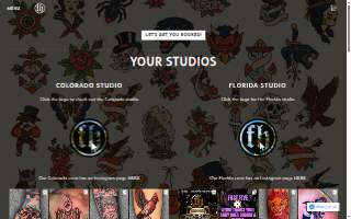 Fallen Heroes Tattoo & Piercing Colorado website