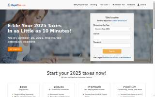 Rapidtax Solutions - Taxes in Kissimmee, Kissimmee Taxes website