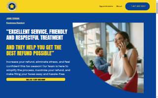 Tax Specialists of Kissimmee website