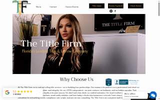 The Title Firm website