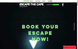 Escape the Cape Escape Rooms website