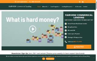 Fairview Lending - Home Mortgages website