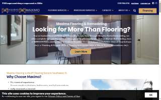 Maximo Flooring website