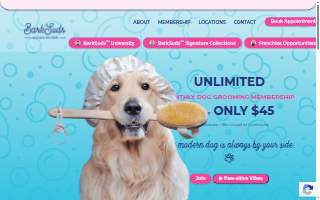 BarkSuds website