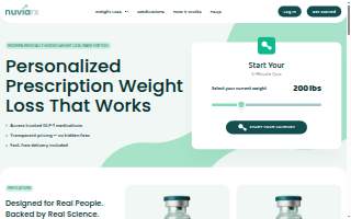 Nuvia Dental Implant Center website