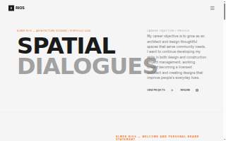 RIOS Architecture, Inc website