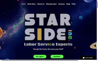 Starside Movers website