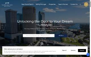 Tampa Bay Key Real Estate website