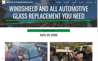 Tejeda Toop LLC Auto Glass website