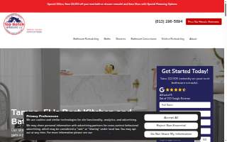 Top Notch Remodelers LLC of Carrollwood website