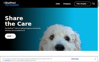BluePearl Pet Hospital of Roseville website