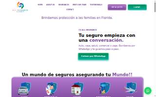 CG All Insurance Agency website