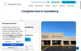 Complete Care Casselberry website