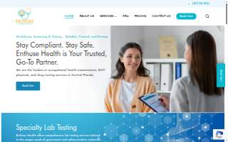 Enthuse Health PLLC website