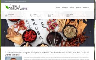 Citrus Alternative Medicine website