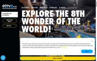 Elev8 Fun website