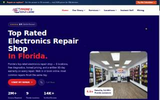 Phone Repair & More® - Cell Phone Repair, Computer Repair & Game Console Repair In Tampa website