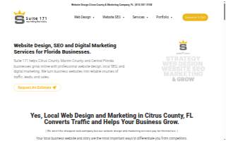 Suite 171 of Pine Hills website