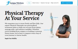 Tampa Motion website