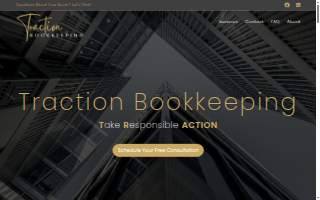 Traction Bookkeeping, LLC website
