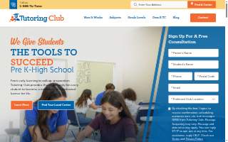 Tutoring Club of Westchase (Tampa) website
