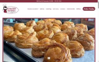 Bakery Makel website