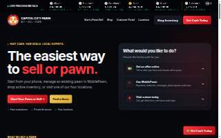 Capitol City Buy • Sell • Pawn website