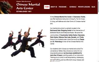 Chinese Martial Arts Center website