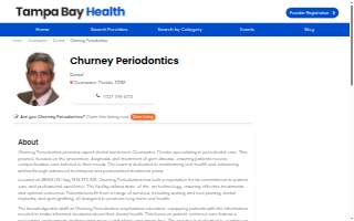 Churney Periodontics website