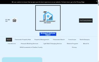 Clearwater Property Hub website